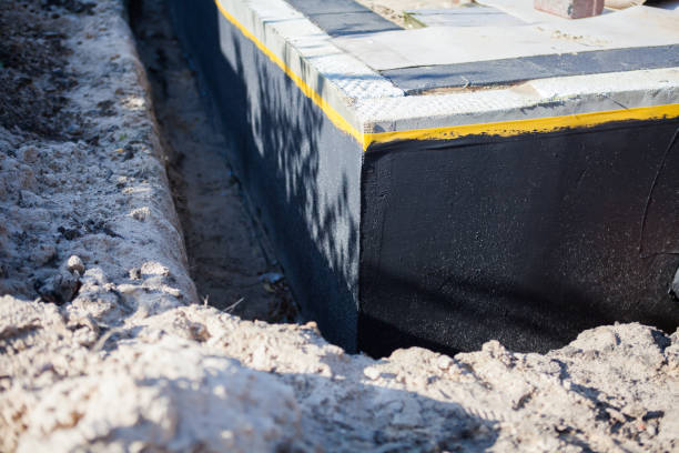 SJ Waterproofing Pros completing home waterproofing near Bergen, NY
